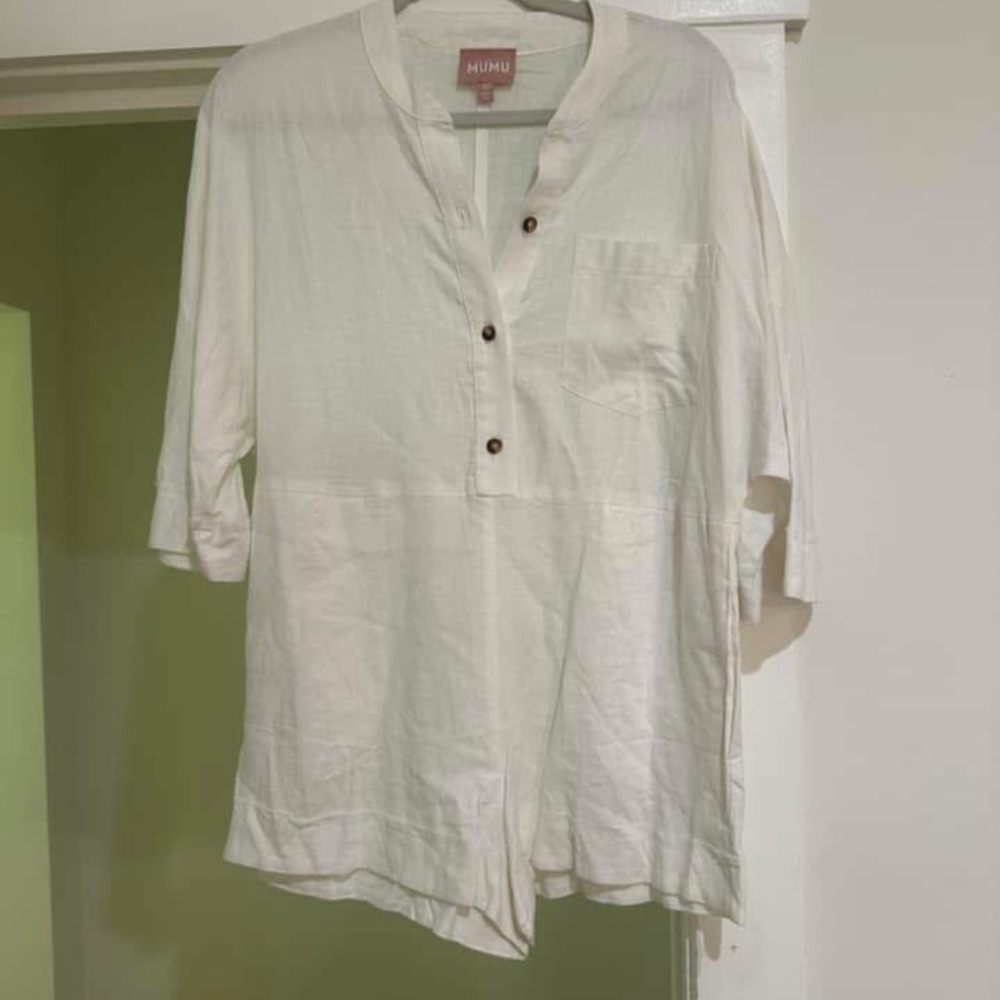 Show Me Your MuMu Button-Up Romper